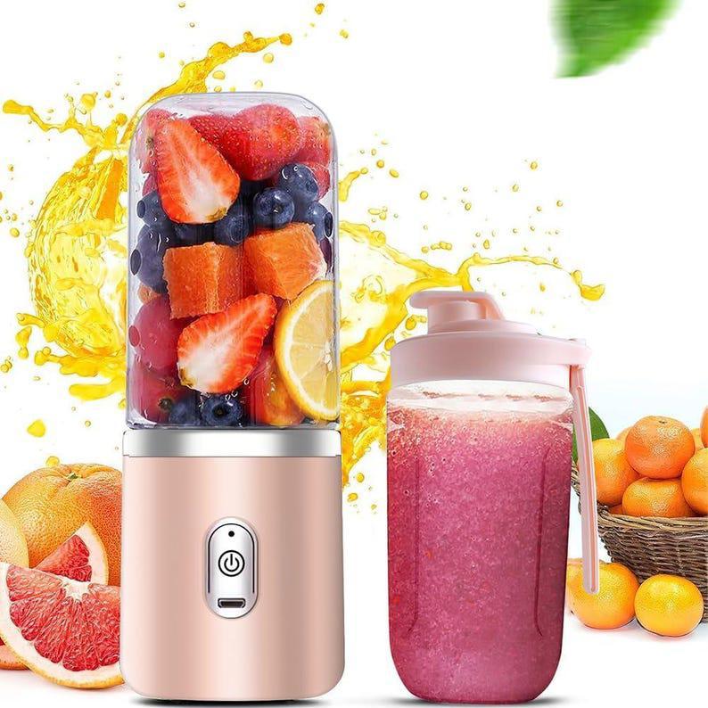Frullatore Portatile USB per Smoothie e Frullati – Mini Blender Ricaricabile da Viaggio